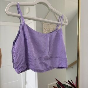 Aerie Light Purple Strappy Top